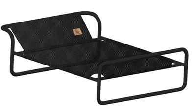 Nefes Alabilir Mesh Çıkarılabilir Kamp Yükseltilmiş Evcil Hayvan Yatağı