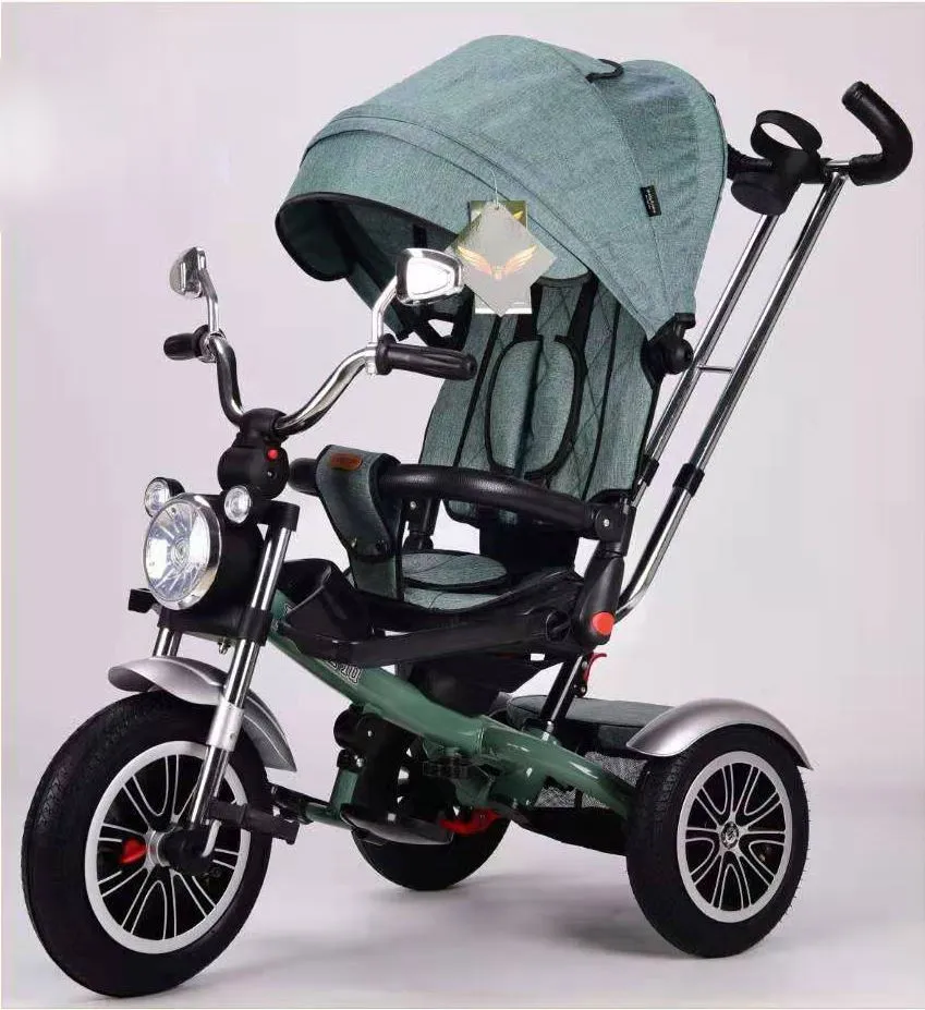 Çok Fonksiyonlu Katlanır 3 Tekerlekli Çocuk Gezintisi